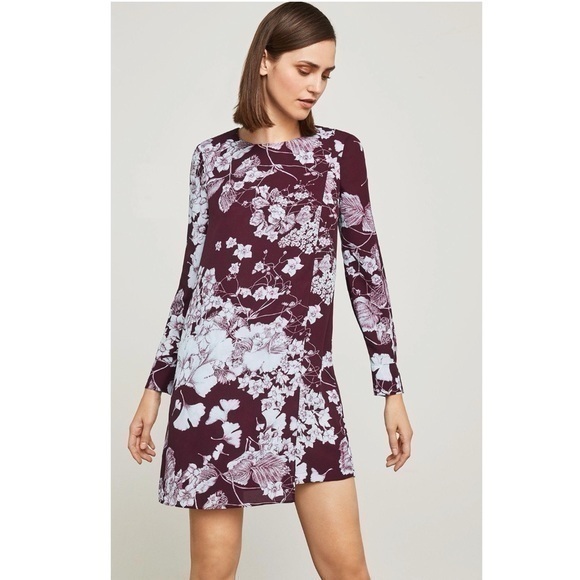 BCBGMaxazria Floral Mini Dress - Picture 4 of 4